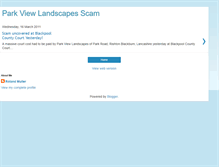 Tablet Screenshot of parkviewlandscapesscam.blogspot.com