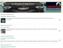 Tablet Screenshot of maquinadeloslocos.blogspot.com