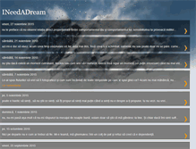 Tablet Screenshot of ineedadream.blogspot.com