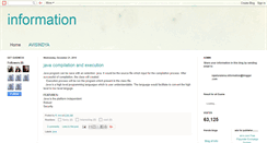 Desktop Screenshot of information-more.blogspot.com
