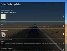 Tablet Screenshot of erindailyupdates.blogspot.com