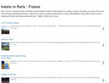 Tablet Screenshot of parisbesthotels.blogspot.com