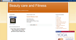 Desktop Screenshot of beautyndfit.blogspot.com