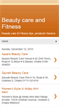 Mobile Screenshot of beautyndfit.blogspot.com