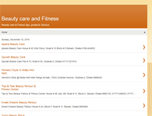 Tablet Screenshot of beautyndfit.blogspot.com