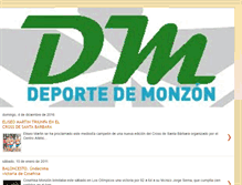 Tablet Screenshot of deportemonzonnoticias.blogspot.com