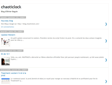 Tablet Screenshot of chaoticlock.blogspot.com