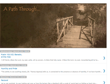 Tablet Screenshot of apaththrough.blogspot.com