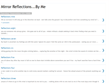 Tablet Screenshot of mirrorreflectionsbyme.blogspot.com