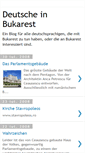 Mobile Screenshot of deutsche-in-bukarest.blogspot.com