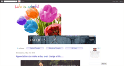 Desktop Screenshot of kejal-lifeiscolorful.blogspot.com