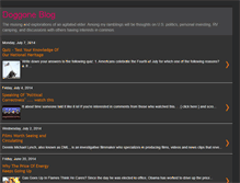 Tablet Screenshot of dogonblog.blogspot.com