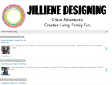 Tablet Screenshot of jillienedesigns.blogspot.com