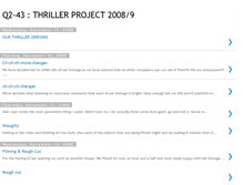 Tablet Screenshot of 43thrillerproject08.blogspot.com