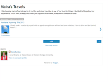 Tablet Screenshot of mairastravels.blogspot.com