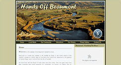 Desktop Screenshot of handsoffbeaumont.blogspot.com