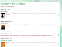 Tablet Screenshot of conationinthecaucasus.blogspot.com