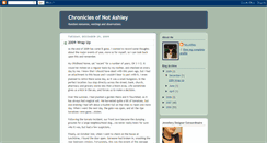 Desktop Screenshot of notashley.blogspot.com