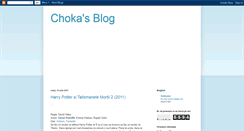 Desktop Screenshot of chokas.blogspot.com