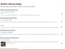 Tablet Screenshot of bubble-making.blogspot.com