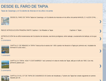 Tablet Screenshot of desdeelfarodetapia.blogspot.com