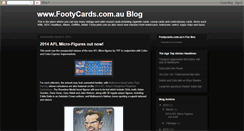 Desktop Screenshot of footycards.blogspot.com