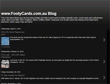 Tablet Screenshot of footycards.blogspot.com