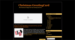 Desktop Screenshot of christmashappynewyeargreetingcard.blogspot.com