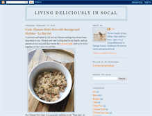 Tablet Screenshot of deliciousla.blogspot.com