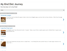 Tablet Screenshot of mykinddietjourney.blogspot.com