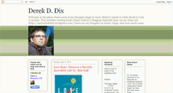 Desktop Screenshot of derekddix.blogspot.com