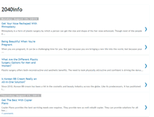 Tablet Screenshot of 2040info.blogspot.com