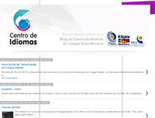 Tablet Screenshot of centrodeidiomaseliasmoreira.blogspot.com