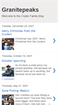 Mobile Screenshot of granitepeaks.blogspot.com
