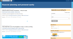 Desktop Screenshot of langley-financial-planning.blogspot.com
