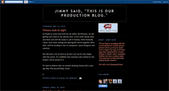 Desktop Screenshot of jimmysaidproductionblog.blogspot.com