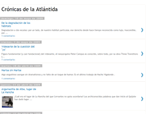 Tablet Screenshot of cronicasdelaatlantida.blogspot.com