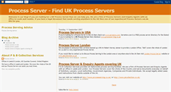 Desktop Screenshot of processserving.blogspot.com