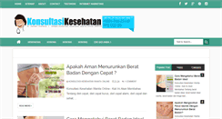 Desktop Screenshot of konsultasikesehatanwanitaonline.blogspot.com