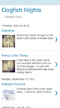 Mobile Screenshot of dogfishnights.blogspot.com
