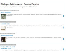 Tablet Screenshot of dialogospoliticosconfaustozapata.blogspot.com