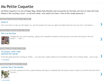 Tablet Screenshot of mapetitecoquette.blogspot.com