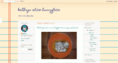 Desktop Screenshot of kathryn-alice-bunnyface.blogspot.com