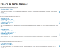 Tablet Screenshot of historiadotempopresente.blogspot.com