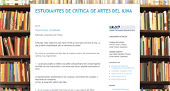 Desktop Screenshot of estudiantescritica-iuna.blogspot.com