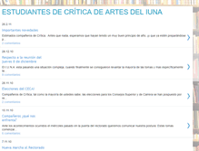 Tablet Screenshot of estudiantescritica-iuna.blogspot.com