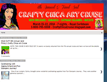 Tablet Screenshot of craftychicacruise.blogspot.com