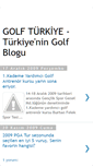 Mobile Screenshot of golfturkiye.blogspot.com