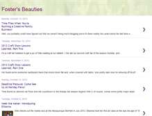 Tablet Screenshot of fostersbeauties.blogspot.com