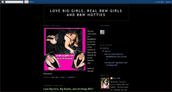 Desktop Screenshot of lovebiggirls.blogspot.com